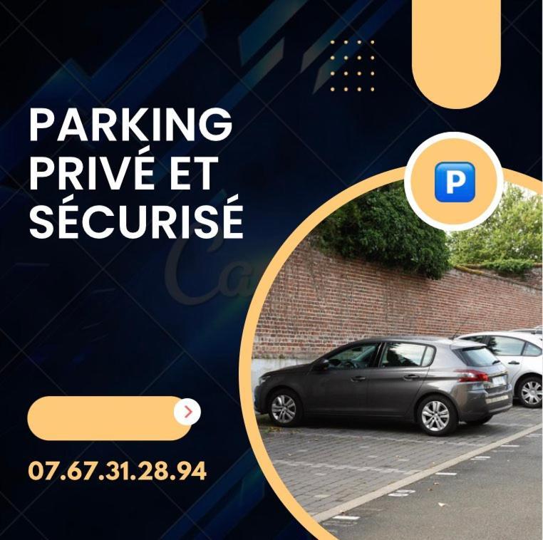 Le Carnot Appartement Avec 2 Chambres Separes Et Parking Privatif Et Securise Arras Ngoại thất bức ảnh