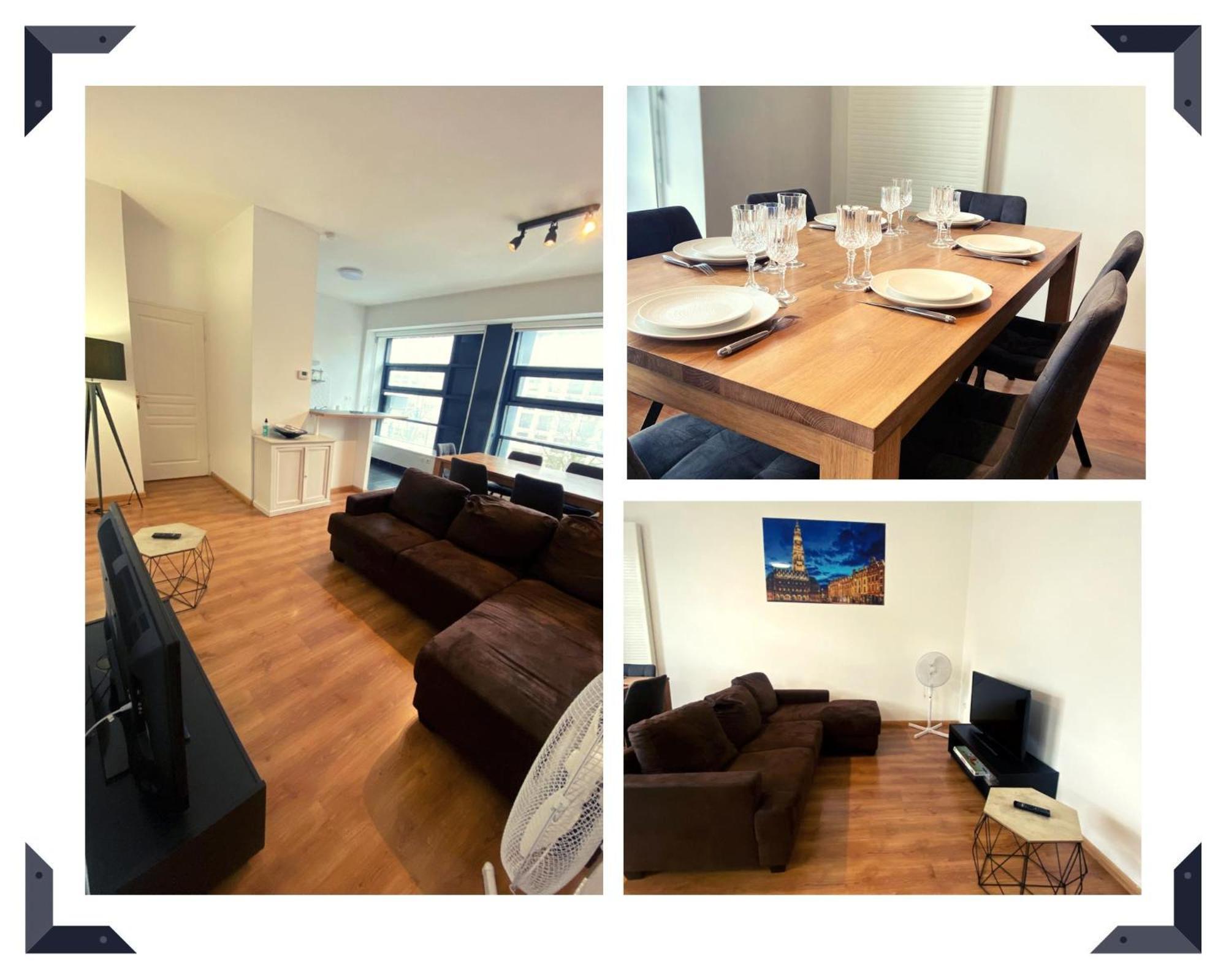 Le Carnot Appartement Avec 2 Chambres Separes Et Parking Privatif Et Securise Arras Ngoại thất bức ảnh